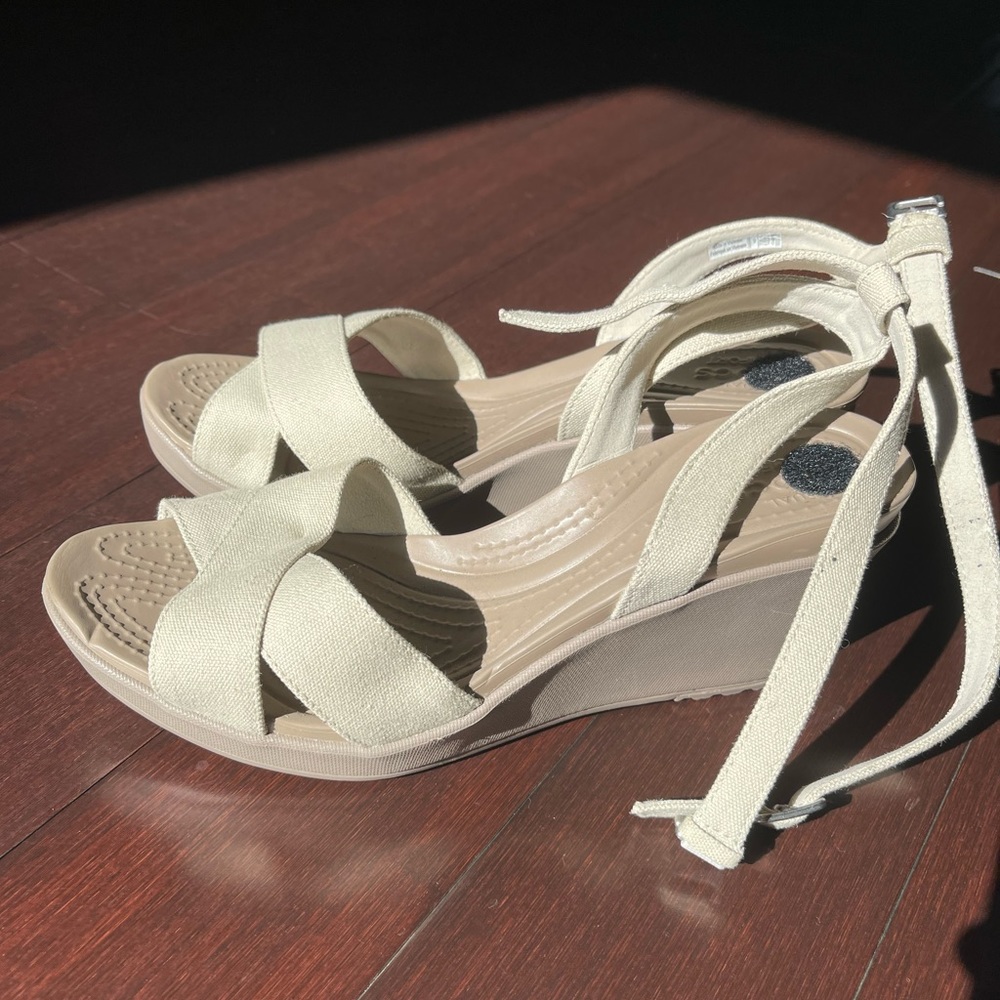 Croc sandals